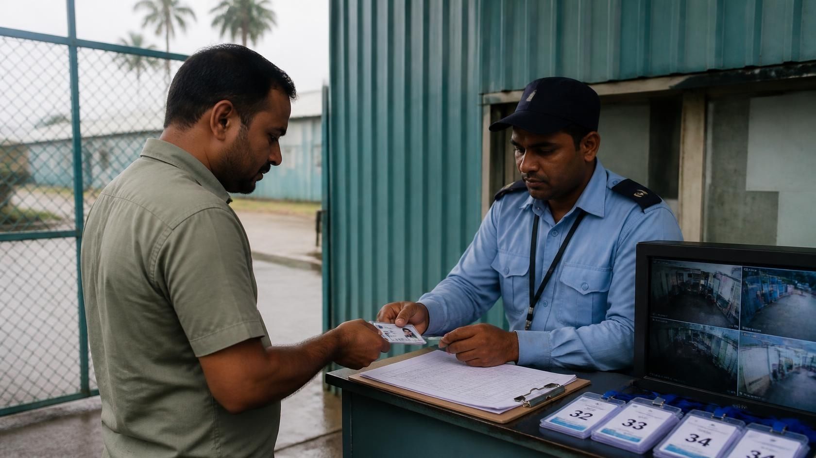 Access Control and Visitor Management for Export Factories