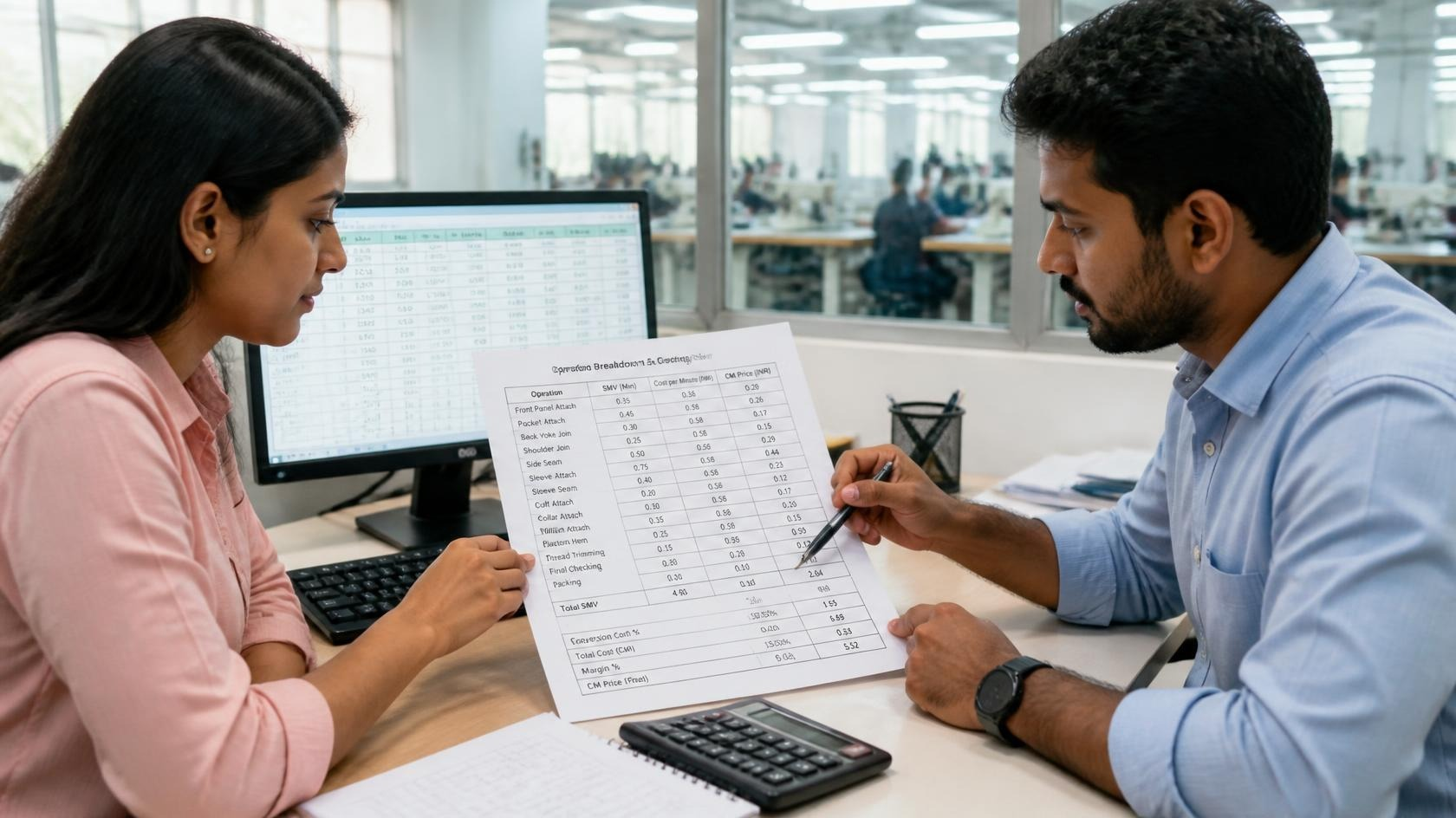 Garment Costing Breakdown: How Cost Per Minute Becomes a CM Price